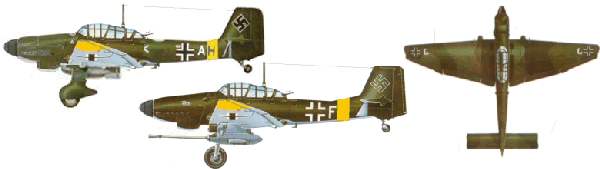 Stuka-syöksypommittaja ja panssarintuhoaja